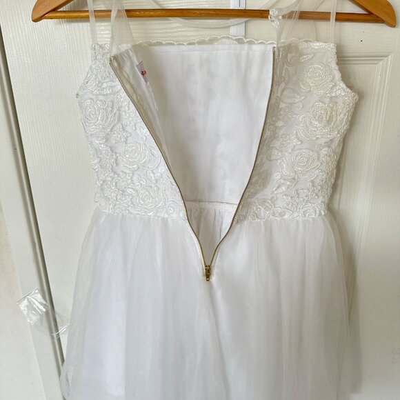 American Girl Celebration Dress for Girls Flower Girl Wedding Party Size 10 - Picture 11 of 13